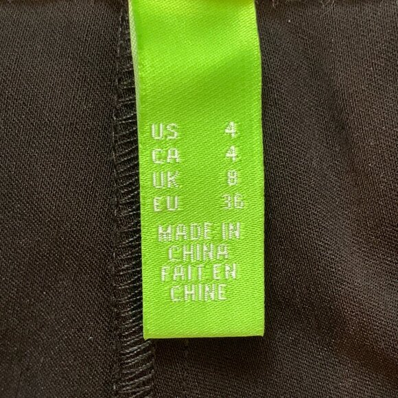 NWT Swing Control Golf Shorts Black Womens Sz 4 Masters of Tummy Control NEW - Picture 6 of 10